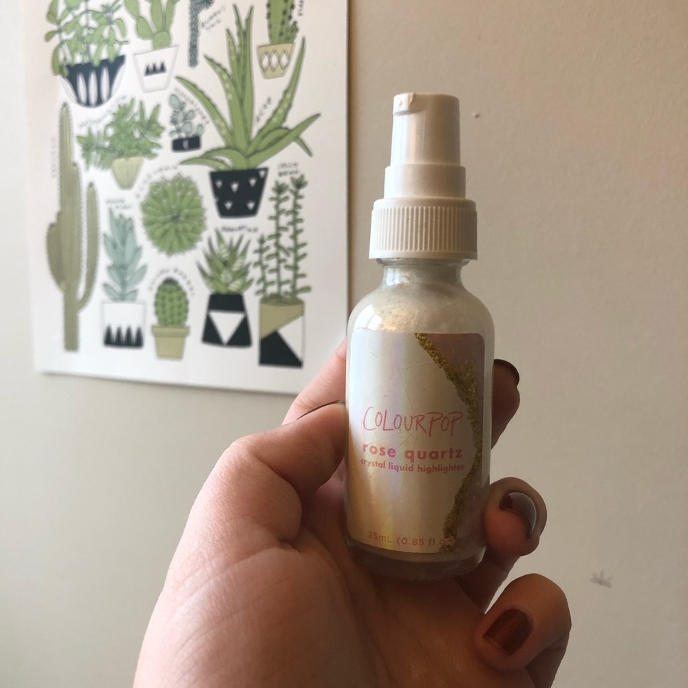 2/$20 Colourpop liquid highlighter pink quartz
